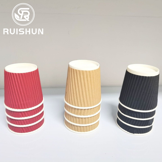 At Max 6 Colors PE Coated Paper Cup