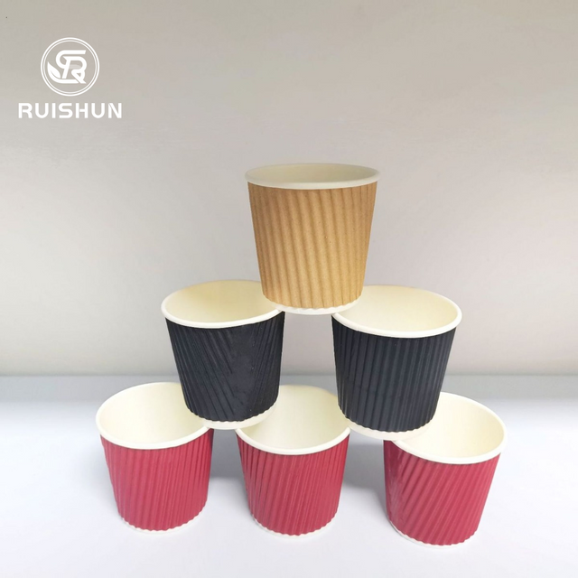 At Max 6 Colors PE Coated Paper Cup